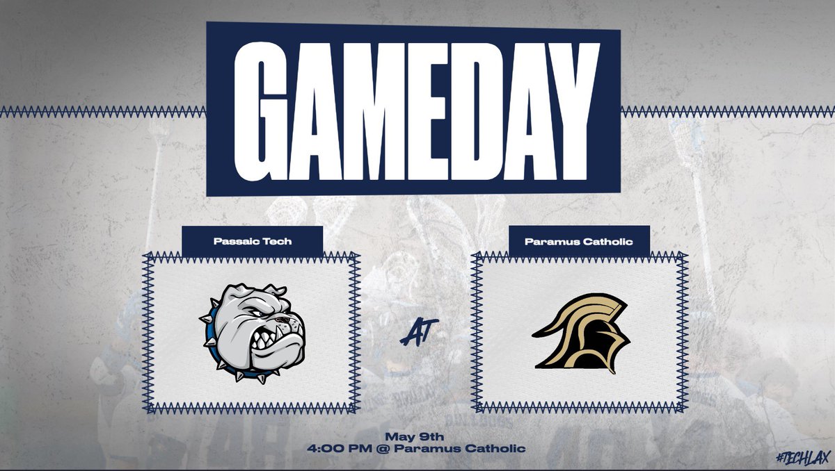 techlax_'s tweet photo. Game day! The Tech Bulldogs travel to Paramus Catholic to take on the Paladins. Game starts at 4:00! #techlax #HungryDogsRunFaster @PCTI1 @PCTI_Athletics https://t.co/q5lrSsaK31