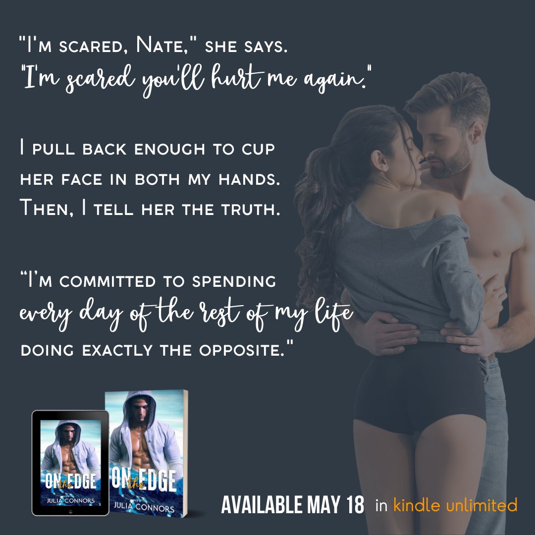 🔥🔥ON THE EDGE TEASER🔥🔥 📚📚AVAILABLE MAY 18TH📚📚 On the Edge, by Julia Connors, Author m.facebook.com/story.php?stor… #sportsromance #workplaceromance #enemiestolovers #secondchanceromance #juliaconnors #comingsoon #needtoreaditnow #readyourheartout @WildfireMarket1
