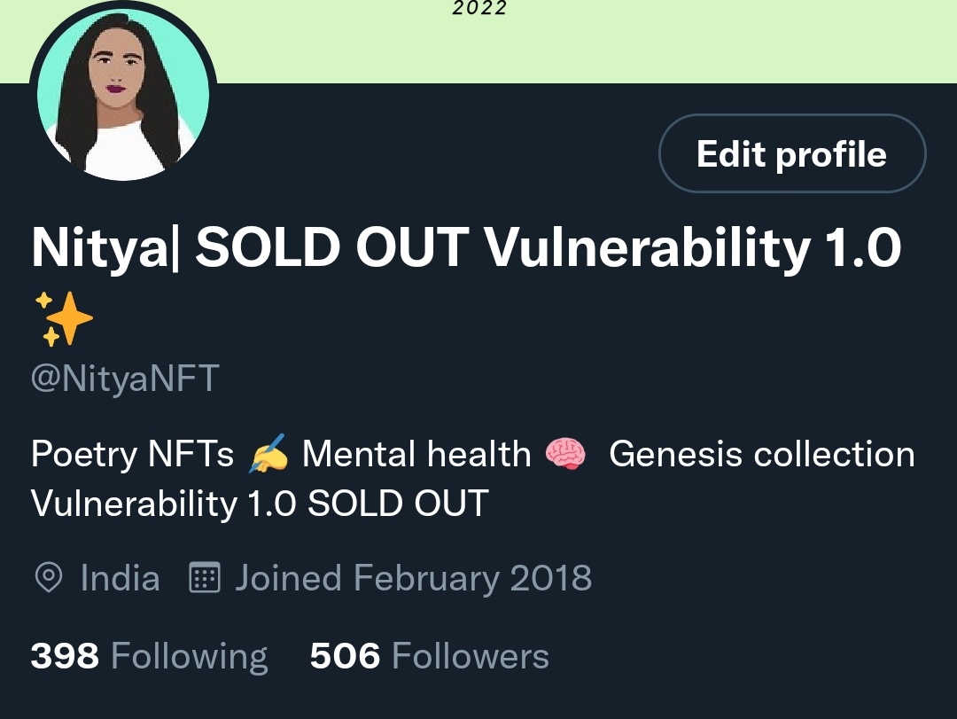 Nitya| Minting NOW! Vulnerability 1.0✨ tweet media