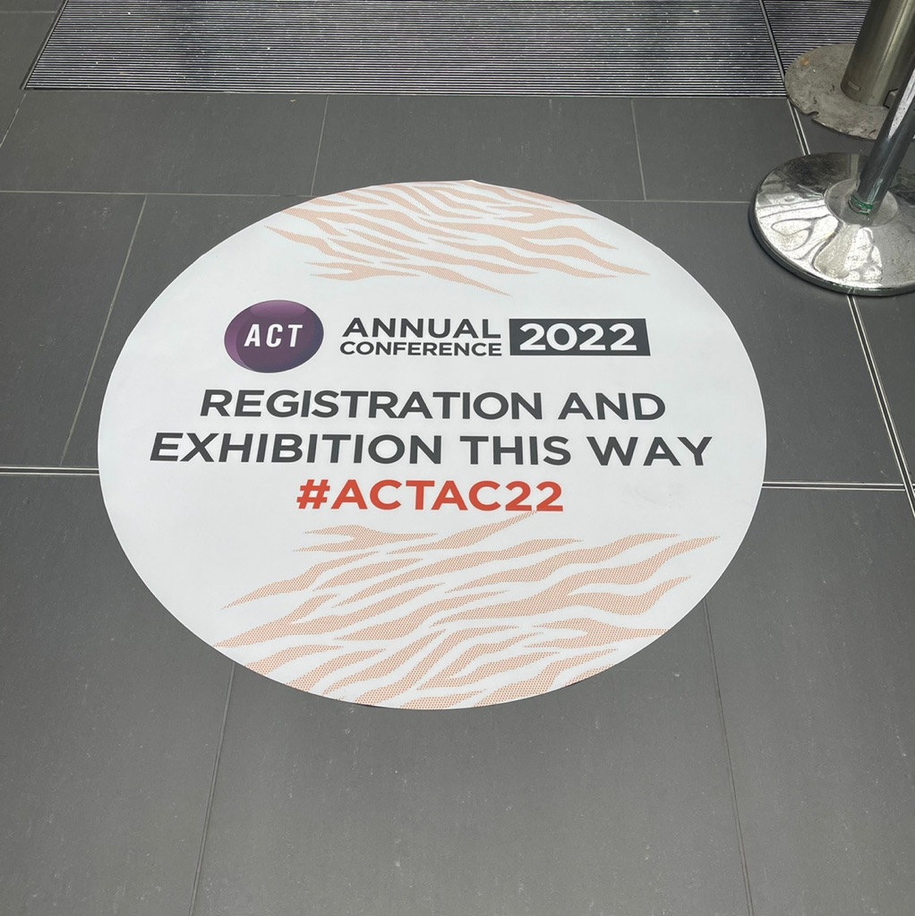 actupdate's tweet photo. Getting ready behind the scenes in Liverpool ahead of the ACT Annual Conference. Join the conversation at #ACTAC22 https://t.co/0ZxK13nd9X