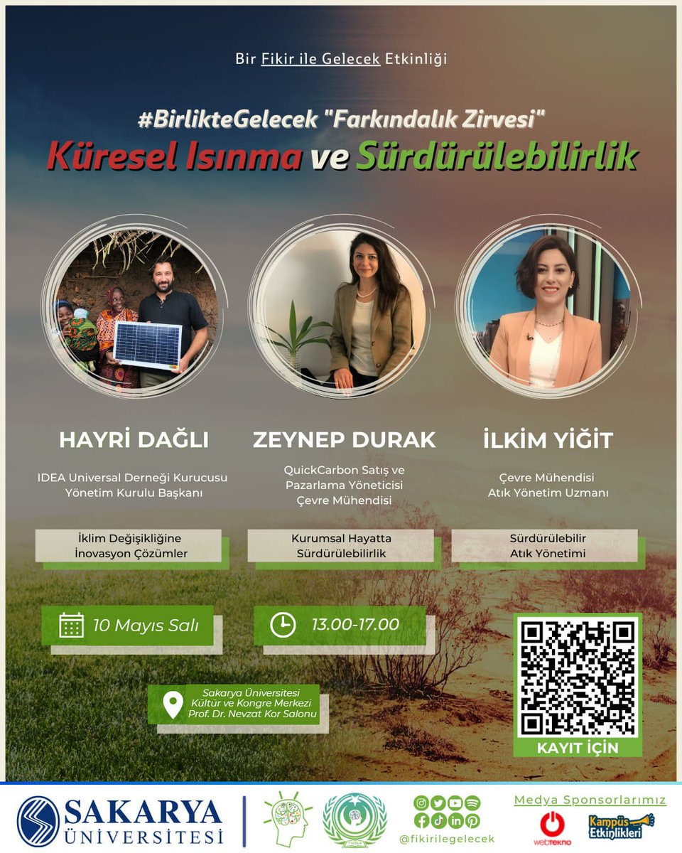 QuickCarbon_Tr's tweet photo. QuickCarbon Sales and Marketing Executive Zeynep Durak will take place as a speaker at SAUFEST22 event organized by Sakarya University. 

#sustainability #corporatesustainability #carbonfootprint #corporatecarbonfootprint #eugreendeal #quickcarbon #saufest22 #sakaryauniversity https://t.co/HeG9BHrV3N