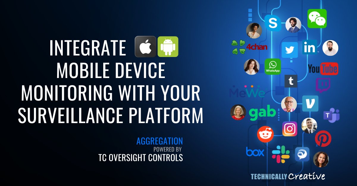 Are all alternative communication platforms being monitored? Integrate mobile device monitoring, w.your surveillance platform. Close your surveillance gaps w/TCOC, the Smart&amp;Flexible Solution for Surveillance Completeness.bit.ly/3MRKfaU
#Surveillance #TCOversightControls