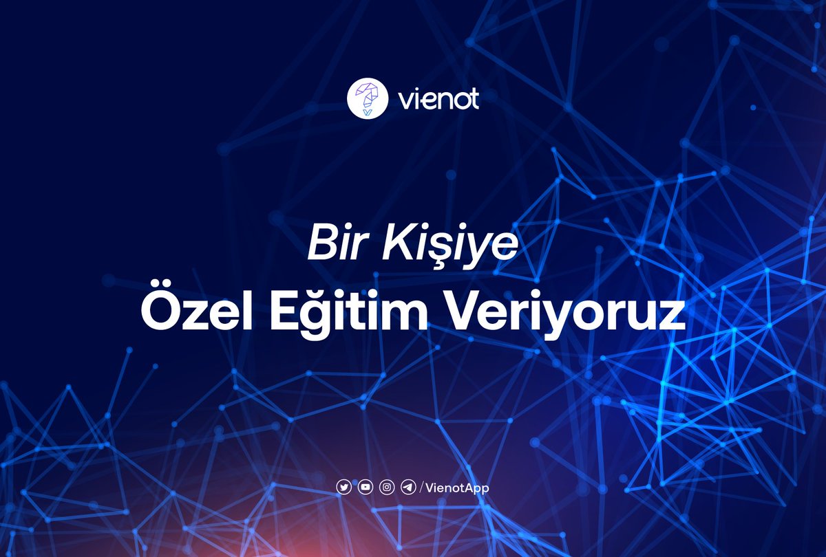 Eğitim Serisi devam ediyor. 🚀 

Her çekilişin ödülü para ya da eşya olmak zorunda değil. Daha değerli bir ödül olmalı diyerek bilgi ve deneyim ödüllü ikinci çekilişi yapıyorum. 🤓 

Bu seri devam edecek.🚀

Katılmak için: vienot.app/YP5LxM