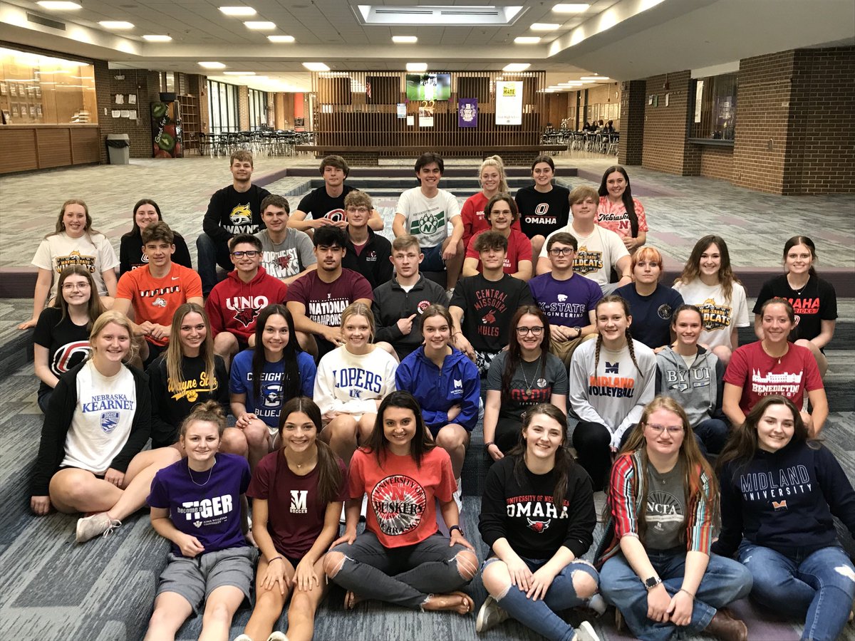 Future Plans day for the Class of 2022…Oh the places they will go!  #blairpride
