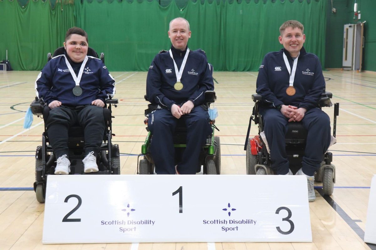 South Lanarkshire Disability Sport (@slds_tweets) on Twitter photo Congratulations to all the competitors at the <a href="/SDS_sport/">Scottish Disability Sport</a> National Boccia Championships that took place this weekend.
A special mention to Stephen McGuire from South Lanarkshire who won gold in the BC4 Category!! Congratulations to all the competitors at the <a href="/SDS_sport/">Scottish Disability Sport</a> National Boccia Championships that took place this weekend.
A special mention to Stephen McGuire from South Lanarkshire who won gold in the BC4 Category!!