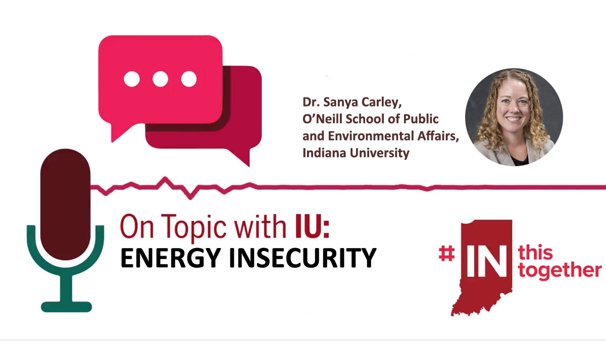 It could come to fruition for any of millions of Americans who are at risk of having their utilities disconnected. <a href="/CarleySanya/">Sanya Carley</a> from @IUONeillSchool talks about it here.

soundcloud.com/on-topic-with-…

<a href="/IUMediaSchool/">IU Media School</a> <a href="/IUCollege/">The College at IU</a> <a href="/IUBloomington/">IU Bloomington</a> <a href="/IUPUI/">IUPUI</a> @ONeill_Indy <a href="/IUBProvost/">IU Provost</a>