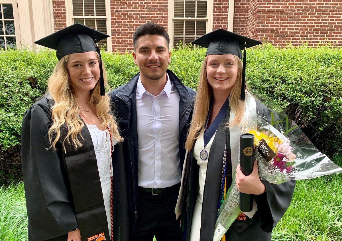 Last Saturday was a special one… Congratulations to our new Tusculum Alumni 🥳🎓