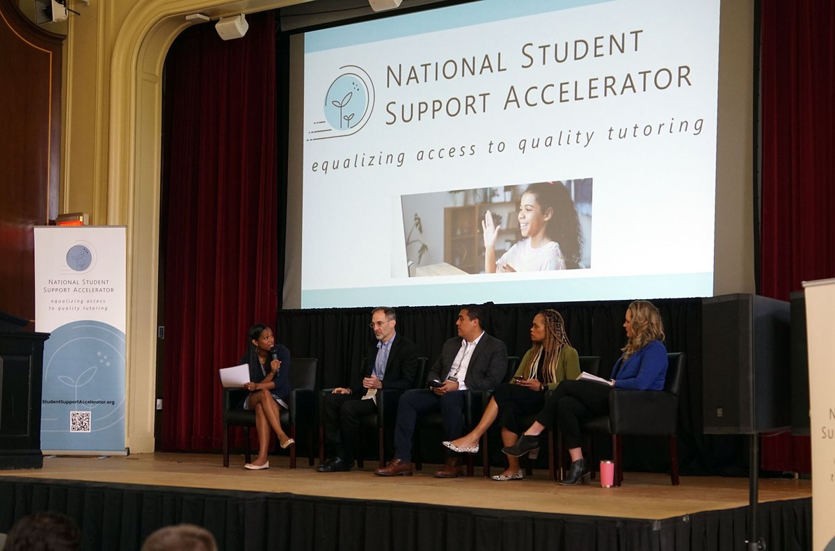 Annenberg Institute at Brown (@annenberginst) on Twitter photo Thank you again to our panelists and moderator for the engaging, lively conversation and for sharing their early progress on implementing high-impact tutoring! 😃
#Overdeck <a href="/AGutierrezSAGA/">Antonio Gutierrez</a> <a href="/Commit2Dallas/">Commit Partnership</a> @DPSNewsNow <a href="/POreopoulos/">Philip Oreopoulos</a>
<a href="/NSSAccelerator/">National Student Support Accelerator</a> #AcceleratorConference Thank you again to our panelists and moderator for the engaging, lively conversation and for sharing their early progress on implementing high-impact tutoring! 😃
#Overdeck <a href="/AGutierrezSAGA/">Antonio Gutierrez</a> <a href="/Commit2Dallas/">Commit Partnership</a> @DPSNewsNow <a href="/POreopoulos/">Philip Oreopoulos</a>
<a href="/NSSAccelerator/">National Student Support Accelerator</a> #AcceleratorConference