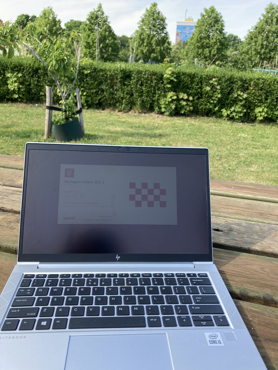 “Loos” uurtje dus even flexwerken op weg naar huis in Natuurtuin Stokhasselt😊