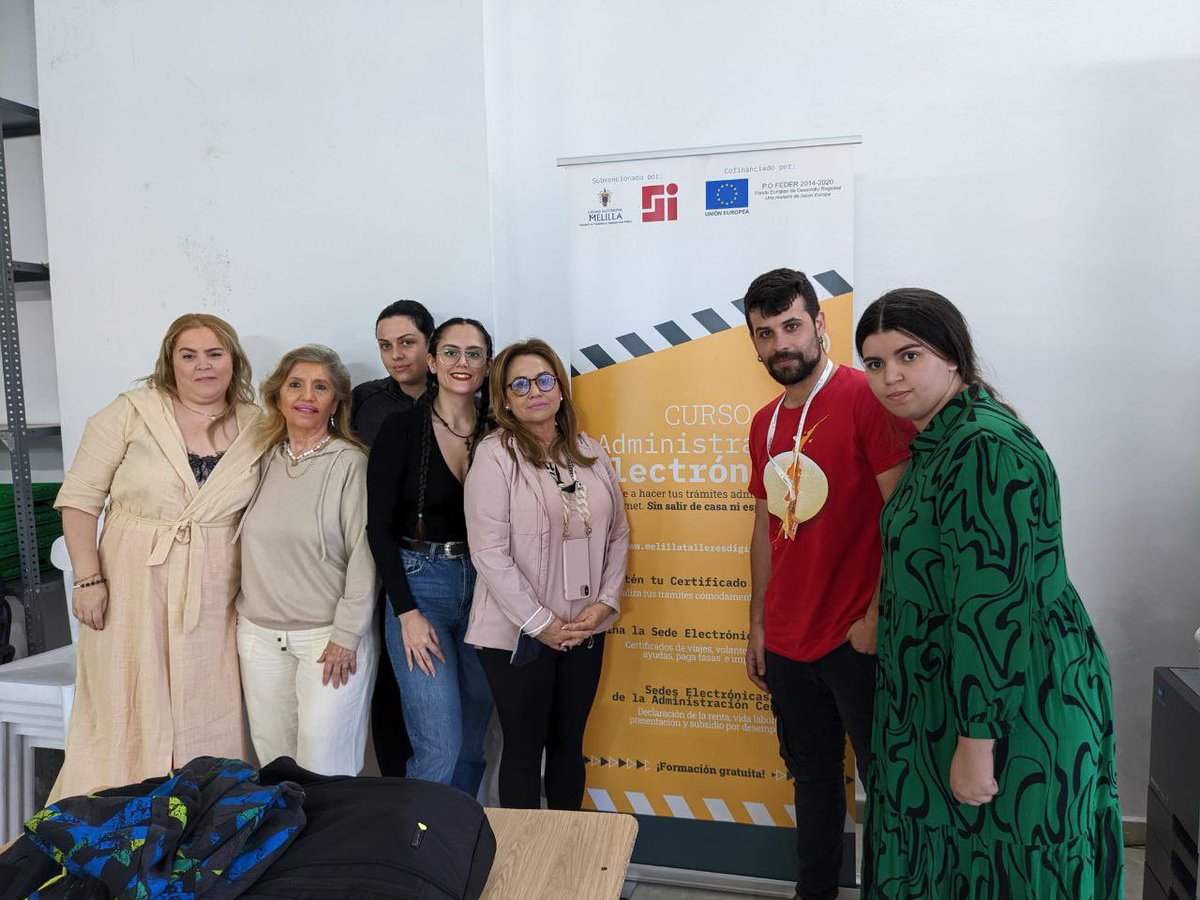 Presidencia lleva los Talleres Digitales a entidades como <a href="/AutismoMelilla/">Autismo Melilla</a> o la Asociación Conferencia Virgen de la luz. facebook.com/30273284988237…