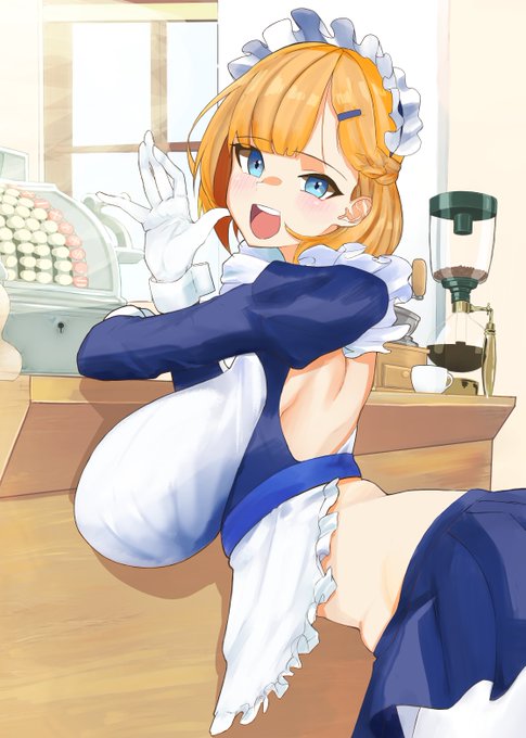 メイドの日 バイトの妹ちゃん 