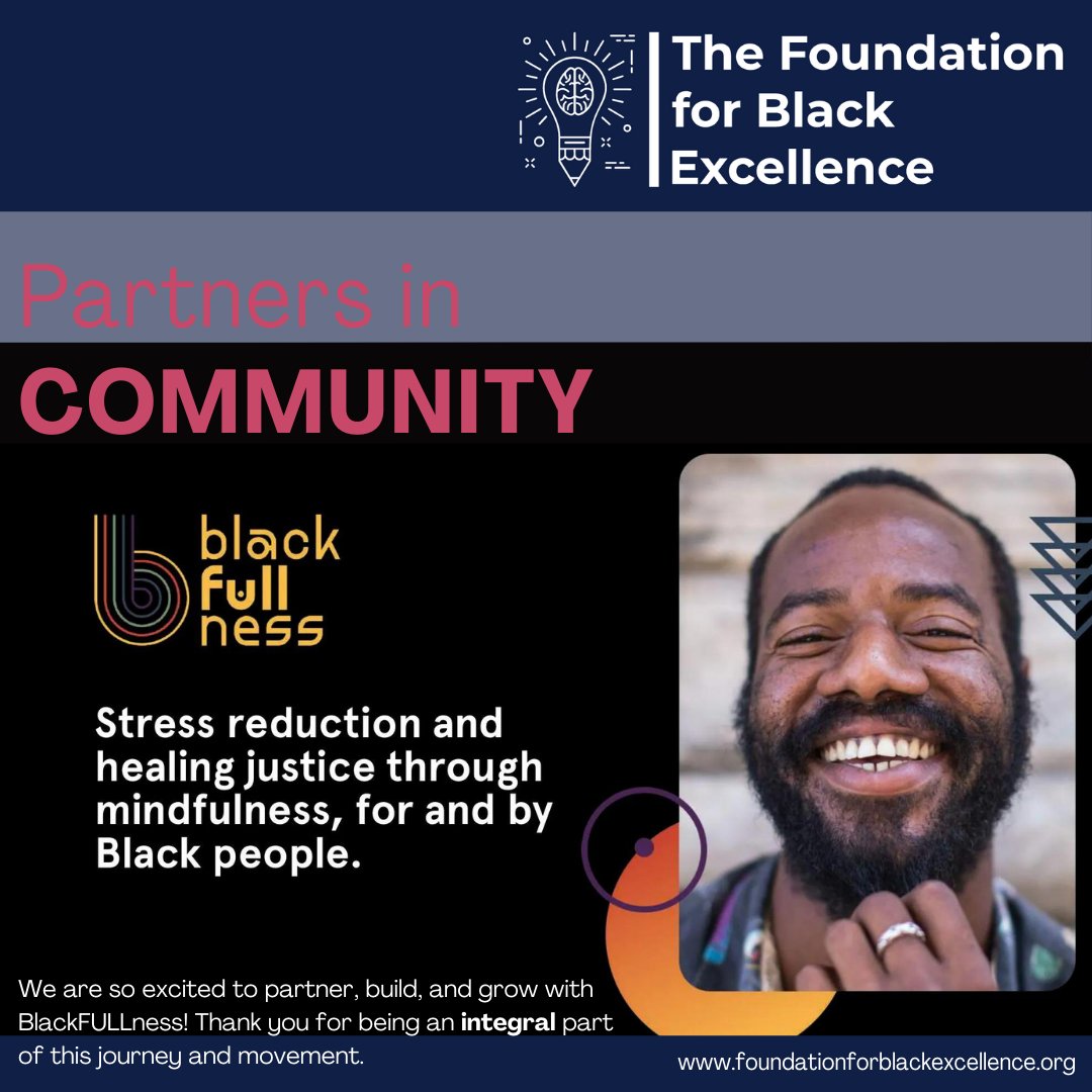 Did you get our newsletter? We are so excited to partner, build, and grow with BlackFULLness!  

Join us,  join BlackFULLness, our #blackmentalhealth depends on you! #linkinbio

#The_FBE #MindfulnessMatters #MindfulYou #BlackFULLness #MentalHealthAwarenessMonth