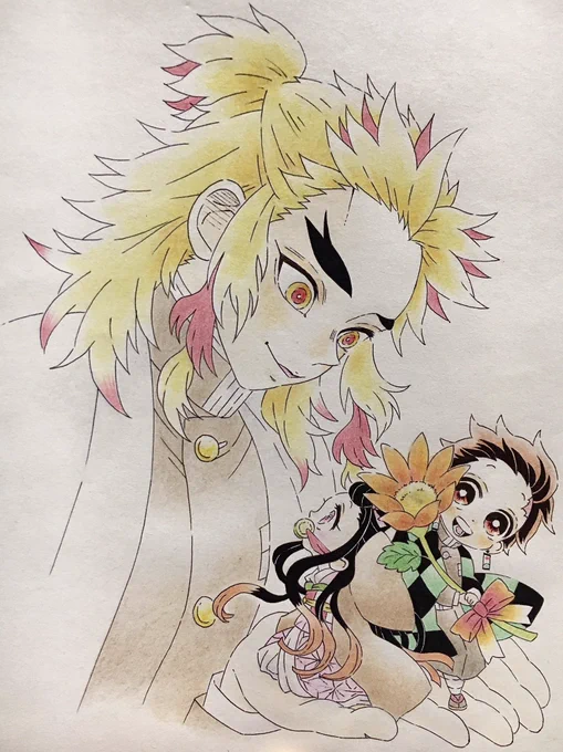 煉獄さん、お誕生日おめでとうございます!!!
ささやかながら、お祝いに🌼 