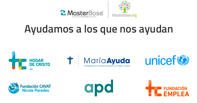 Reconocidas fundaciones se han beneficiado de nuestro programa de #beneficencia @MasterBase. ¿Trabajas en una Fundación/ONG?  Te invitamos a conocer como ayudamos a fundaciones. Conoce más aquí: hubs.ly/Q019fSBJ0
#MasterBase
#Fundaciones
#ONG
#Beneficencia