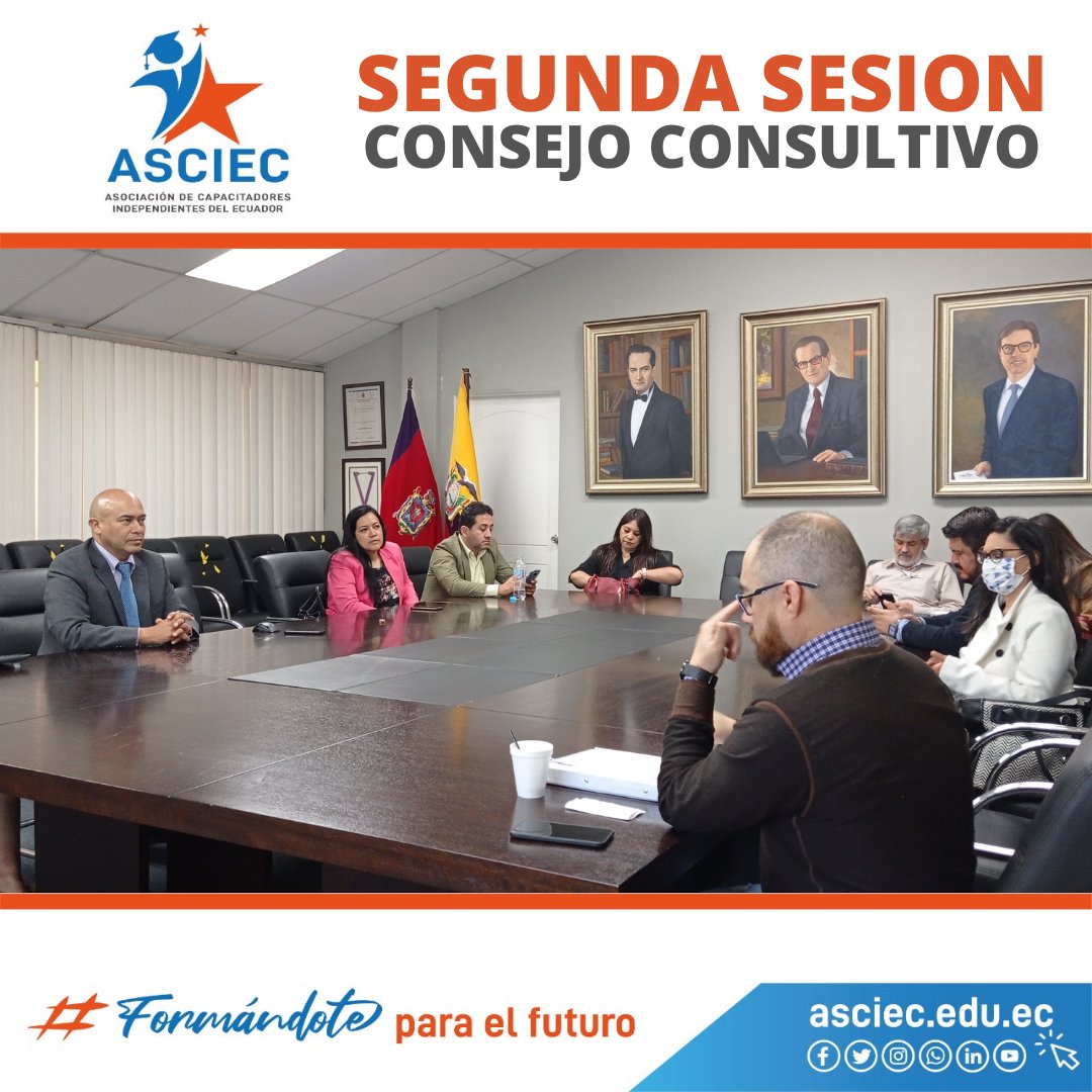 ASCIEC's tweet image. #ASCIECInforma| Segunda sesión del Consejo Consultivo

En breve estaremos en vivo en nuestra página de facebook  facebook.com/ASCIEC compartiendo la intervención de nuestro Representante Nacional CI así como del Subsecretario de Cualificaciones Profesionales.