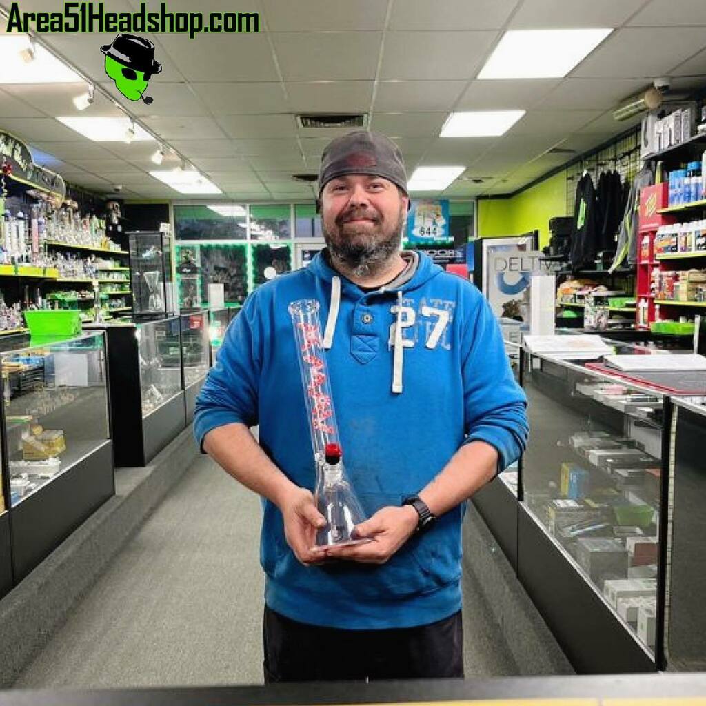 area51inc's tweet photo. Another one of the happy customers from 4/20 😊 Look at that smile 😃 Only at your local A51 👽👽 #a51 #420 #glass #757 #vb #va #customerservice #virginiabeach #chesapeake #daily #smokeshop #252 #nc #gravity #hookah #sales #local #norfolk #happy #silicone #waterpipe #bong #g… https://t.co/eX4zUd3jAu