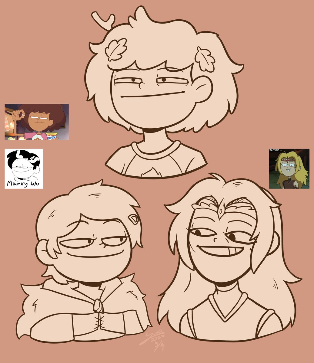 Colfer_yue's tweet photo. THE TRIO IS COMPLETE
#amphibia #amphibiafanart #messystuff
#AnneBoonchuy #MarcyWu #SashaWaybright #warkywu https://t.co/dul2hIrYu9