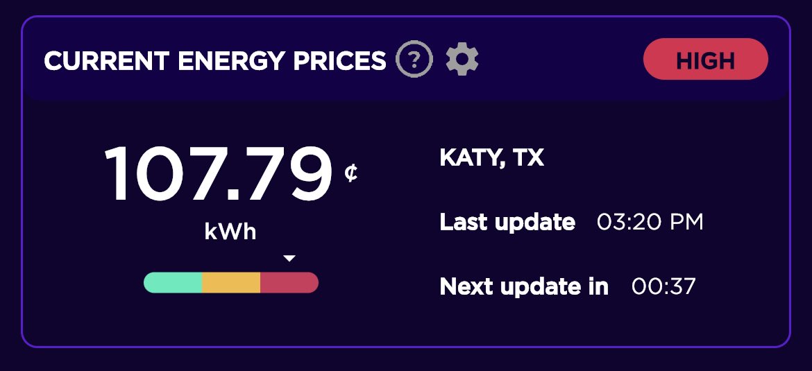 DavidHolmesUK's tweet photo. @OctopusEnergy sends out real time warnings that energy is crazy $$$. Switched off 4kw of devices. This is good for me economically and for grid resilience. The whole thing needs automating and scaling though. Watch this space… #iwork4dell #demandresponse https://t.co/mdpubY4KCf