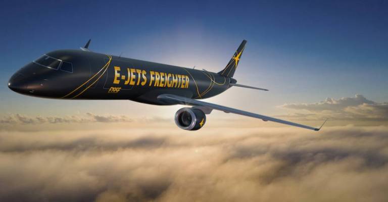 Embraer secured its first customer for its new E-Jet passenger-to-freighter (P2F) program as Nordic Aviation Capital (NAC) signed an agreement in principle to take 10 slots for E190F/E195F conversions, the Brazilian airframer said Monday.  #aviation #news