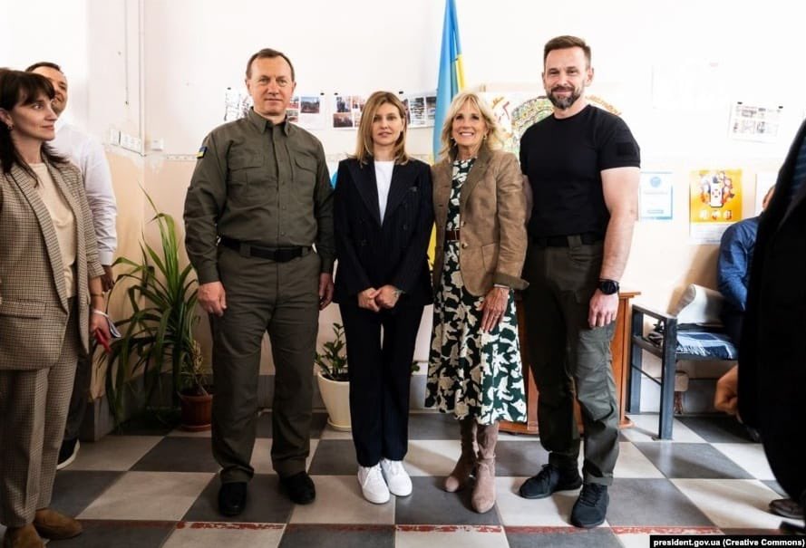 MFA_Ukraine's tweet photo. The heart of the democratic world beats in Ukraine. Within two days, 11 great friends and partners of Ukraine paid visits to our country, showing their solidarity and support.

#StandWithUkraine #StandUpForUkraine https://t.co/fGgzW3XuDI