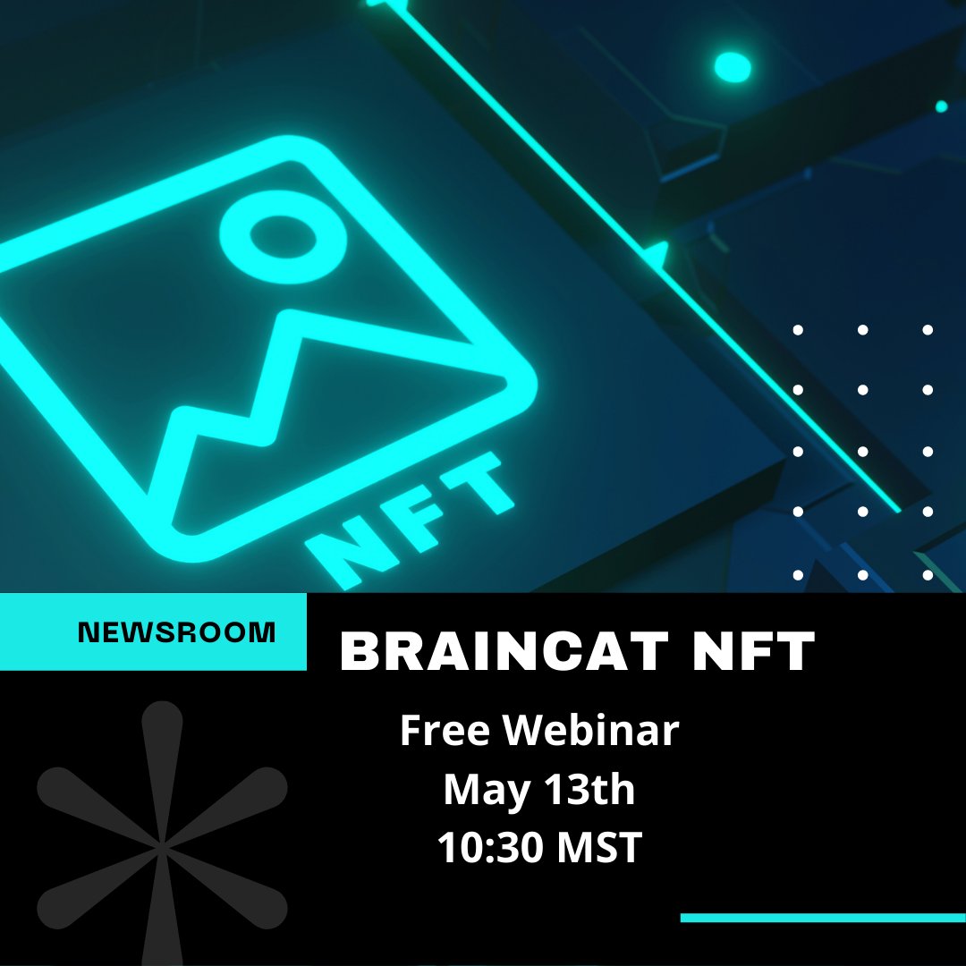 BlackDogNFT's tweet photo. If you are interested in learning more about NFTs and want to hear more about the Braincat NFT then click the link below to claim your free ticket!
 https://t.co/DD95fgAl90
#nft #webinar #blockchain #web3 #community https://t.co/Uc1e9thPtM