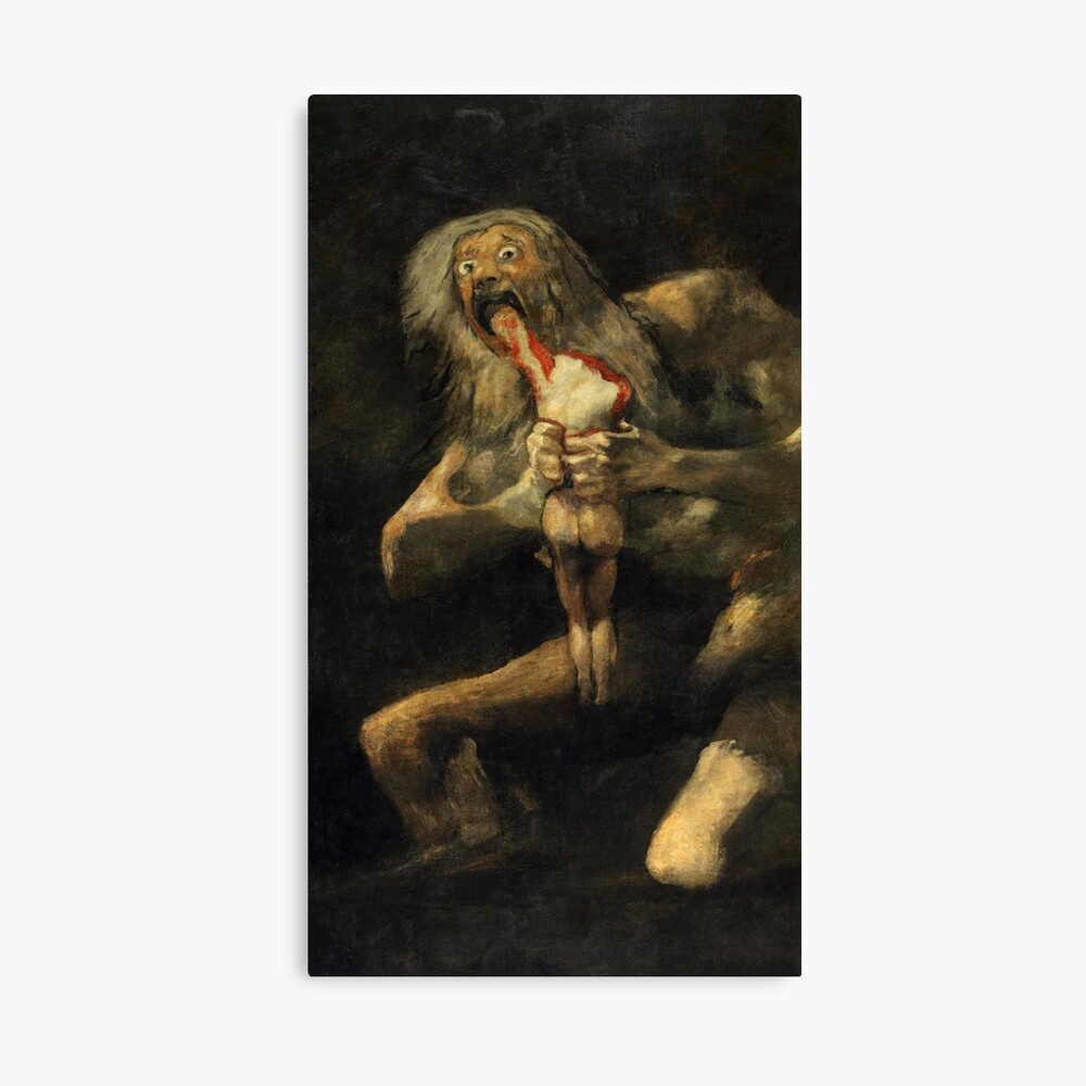 Check out this masterpiece!
Saturn Devouring His Son - Francisco Goya Canvas Print
https://t.co/HdadmJwvpg
#SaturnDevouringHisSon #GreekMythology #TitanCronus
#Saturn #FranciscoGoya #WallArt #Masterpiece https://t.co/TNBORz2nsQ