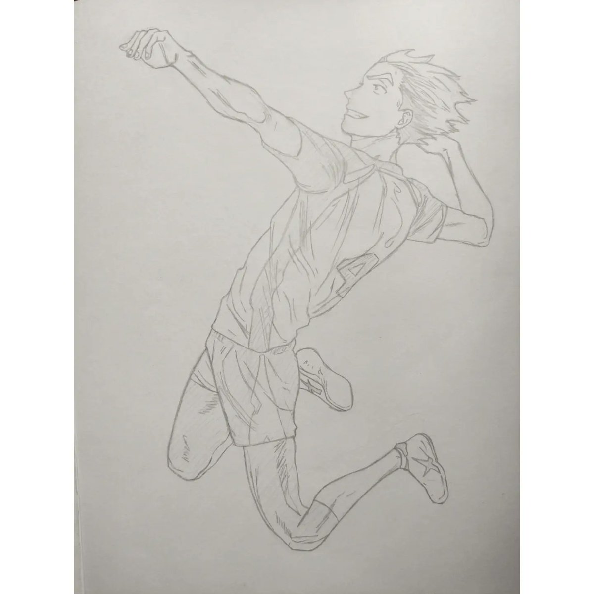 andyqueen_art's tweet photo. ✏️ S K E T C H  &amp;  L I N E A R T 🖋️
🏐Bokuto Koutaro of Furokodani from Haikyuu

#traditionalart #artist #fanart #haikyuu #haikyuufanart #bokuto #furokodani #bokutokoutarou #bokutofanart #dibujotradicional #animeart #mangaart #artetradicional #artworkทึเม https://t.co/SX25jEn9HP
