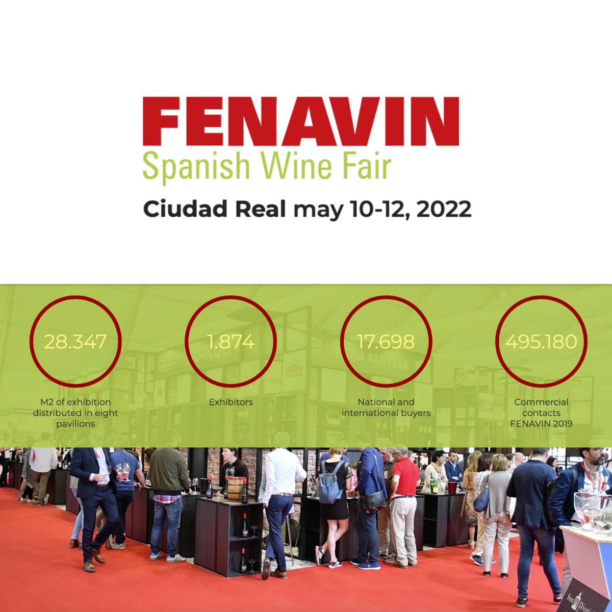 🍷👉Jumilla &amp; Wineries will participate in "FENAVIN 2022" - Spanish Wine Fair - Ciudad Real - May 10-12, 2022. #fenavin2022 #Fenavinjumilla #jumilla #spain #monastrell #winelover #spanishwine <a href="/Fenavin_Oficial/">Fenavin</a>