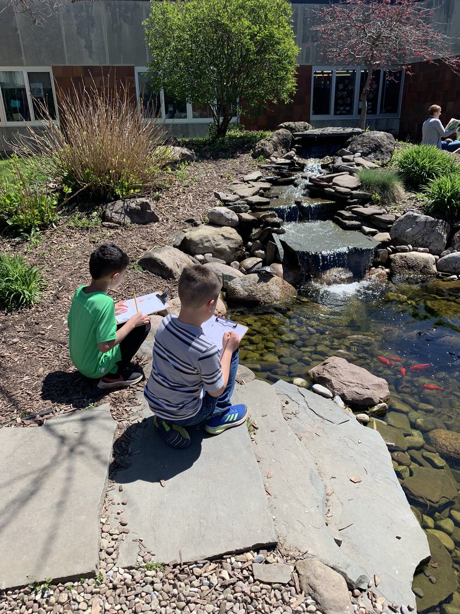 ChelseaOT17's tweet photo. Sensory exploration and scavenger hunt in our courtyard today! #OTfun @SchlegelRoadES @OwlWcsd 
🪺🌸🌞🐝🐢 https://t.co/286C6YJt87