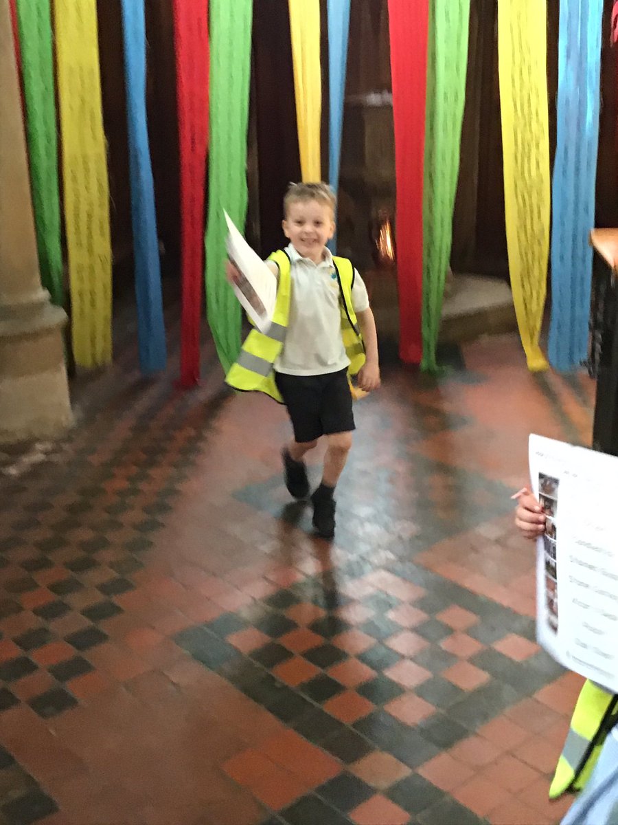 Reception children visited Holy Trinity Church to explore the features.