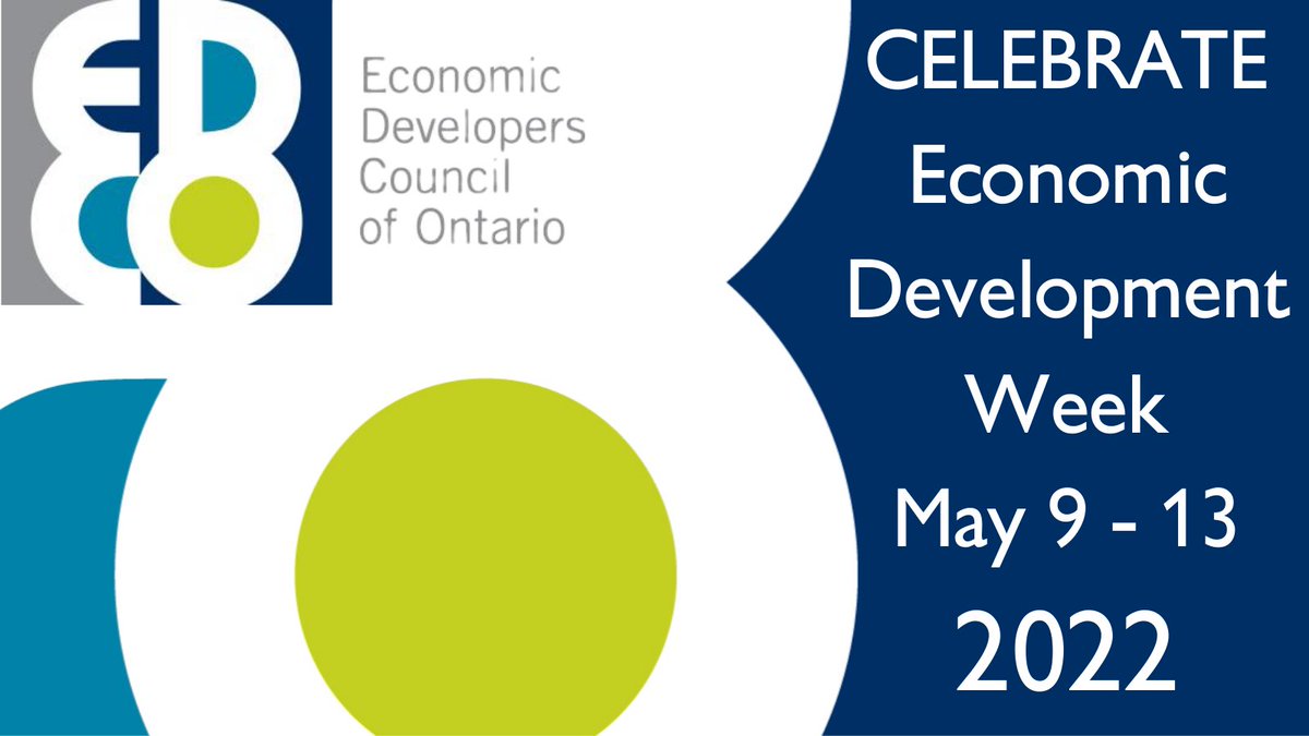 2022 #EconDevWeek22 kicks off today!  We are celebrating all of the Economic Development professionals this week! @edco1edco