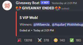 CryptoZachLA's tweet photo. Pretty solid engagement and hype going for @Wobblebug - 13,000 reactions to get WL👀 https://t.co/ee1CPLyALw