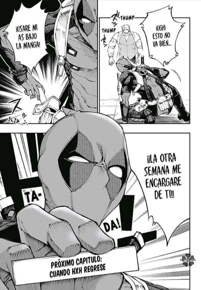 #Deadpool siendo Deadpool hasta en el manga 😂