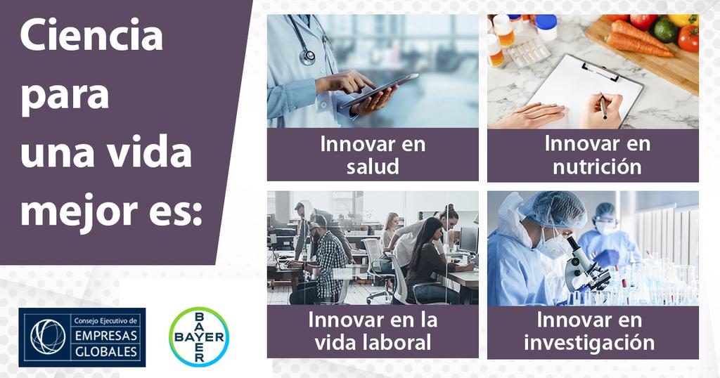 emglobales's tweet photo. #Innovación #OrgulloCEEG Por medio del concepto "Ciencia para una vida mejor", @BayerenMexico usa la innovación para la creación de productos que beneficien la vida de pacientes y clientes. Pero no solo eso, aquí más información:
https://t.co/eWuyf996ga https://t.co/2iotjRjL7K