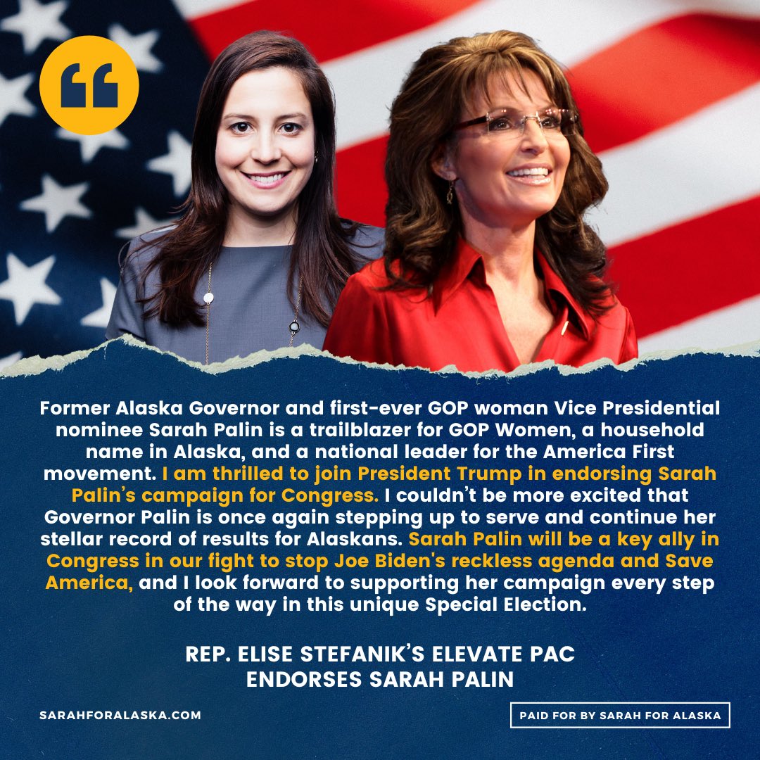 Sarah Palin tweet media