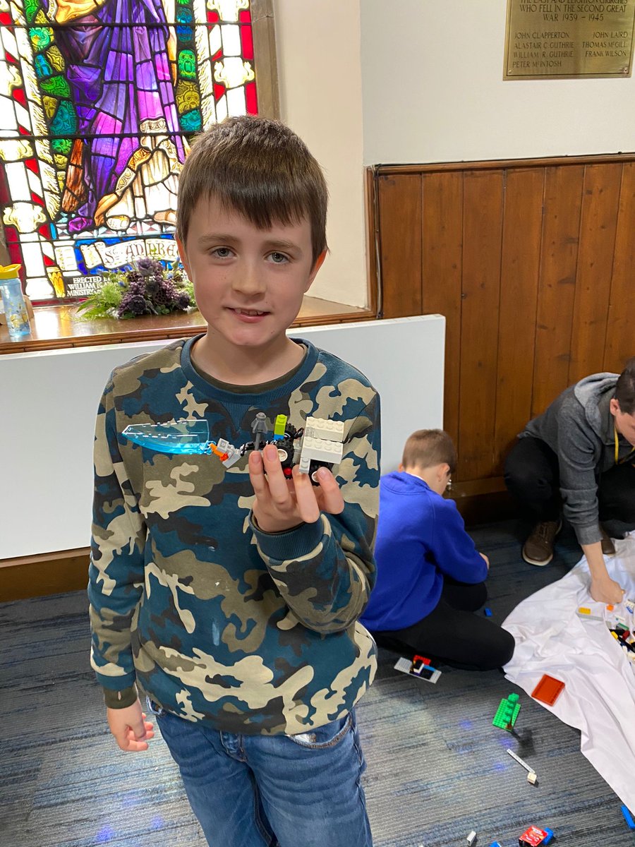 stirlingbattbb's tweet photo. A big thanks to @letsGoConstruct  for coming to Dunblane to run our Lego Fun Day on Saturday. Sixty boys took part from age 5-11 with lots of friendships made and strengthened throughout the day. #BoysBrigade https://t.co/hkvn2ILaAd