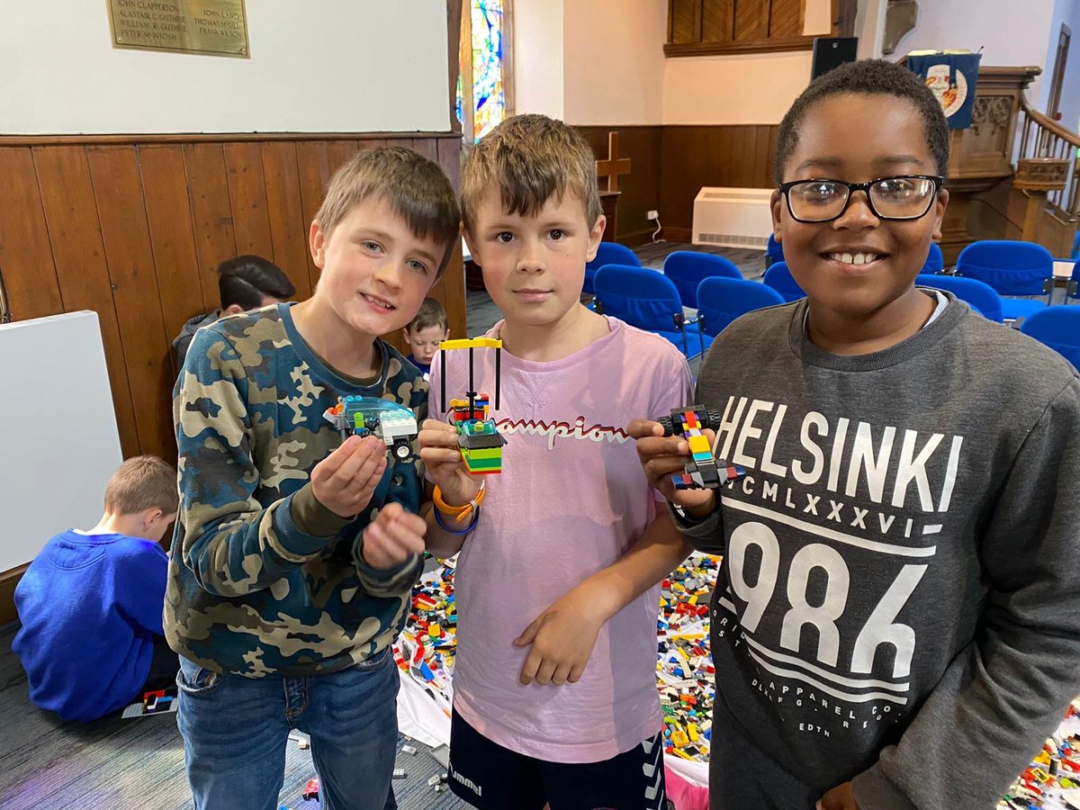 stirlingbattbb's tweet photo. A big thanks to @letsGoConstruct  for coming to Dunblane to run our Lego Fun Day on Saturday. Sixty boys took part from age 5-11 with lots of friendships made and strengthened throughout the day. #BoysBrigade https://t.co/hkvn2ILaAd