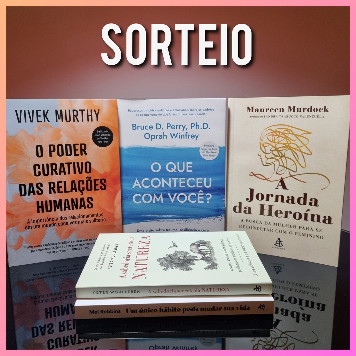 sextante's tweet photo. ��� ALERTA SORTEIO 🚨

Sortearemos 1 kit com cinco lançamentos que não podem faltar na sua estante.📚📚

📍Para concorrer:
- RT este tweet
- Seguir o perfil: 
@sextante

- Marcar um amigo
-R: 13/05 https://t.co/h8JOv6c4wd