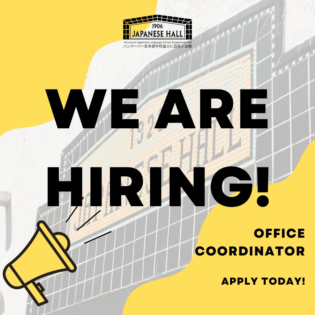 Vancouver Japanese Language School & Japanese Hall tweet media