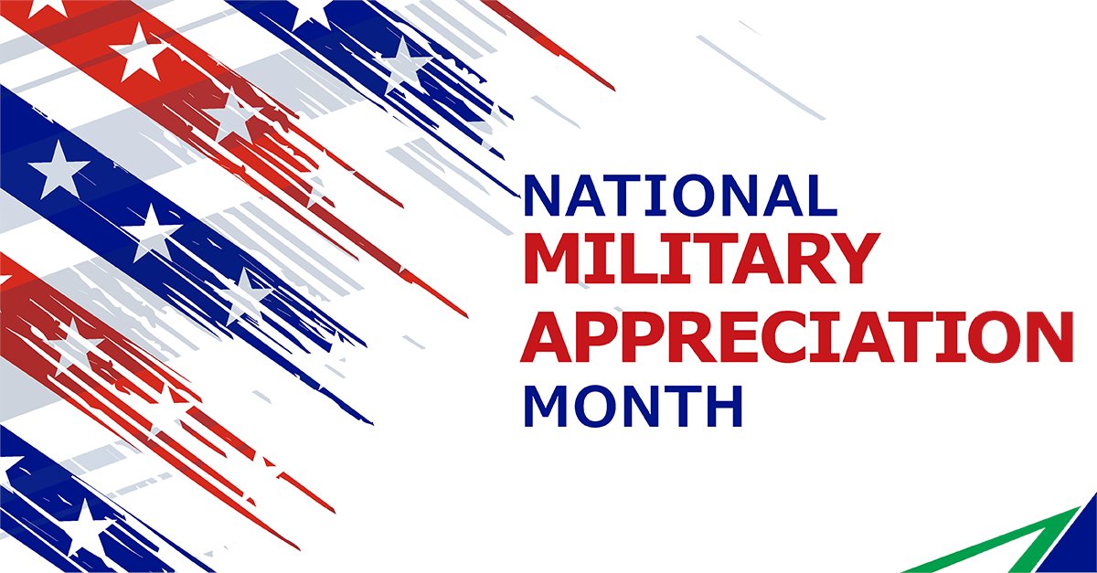 amentum_corp's tweet photo. May is #MilitaryAppreciationMonth! #DYK: A third of Amentum's workforce is made up of veterans who served in our nation’s armed forces.

Here's how we support veterans and military families: https://t.co/ORbL9mqUE6

#WeAreAmentum #militarytransition #veterans #govc https://t.co/HSIMKPuERD
