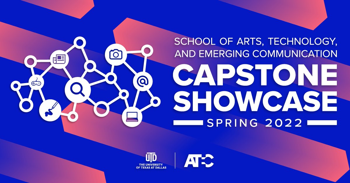 utd_arts's tweet photo. The site is live! Enjoy the culminating projects of this semester’s graduating class: https://t.co/dxT1L3C2X9
#UTD #ATEC #UTDArts #DesignAndProduction #CriticalMediaStudies #Animation #Games #GameDesign #Capstone #ArteDigital https://t.co/87WrjrOe9B