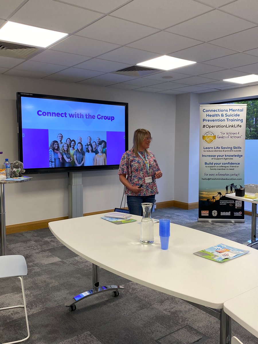 Alybungo's tweet photo. ❤️🌈What better why to start #MentalHealthAwarenessWeek... Delivering another #OperationLinkLife Mental Health and Suicide Prevention training course for Veterans and families of Veterans at @InspireWBGroup to the UDR/RIR aftercare service... https://t.co/ayjCvCe7GE