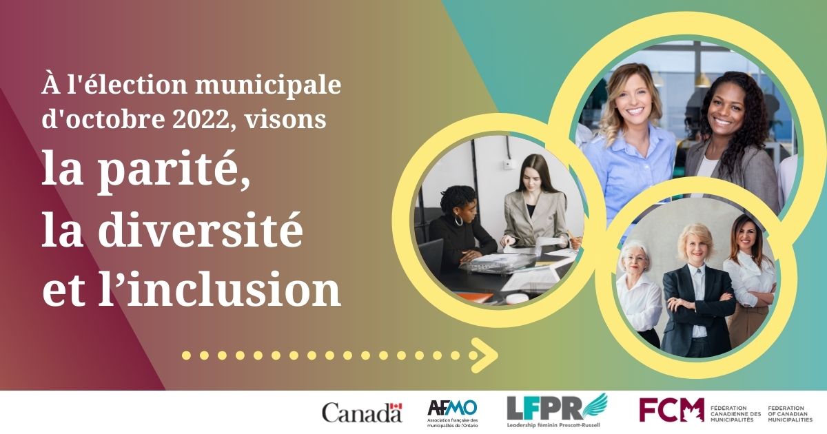 MunFr_ON's tweet photo. L'AFMO met en valeur la représentation féminine en politique dans les municipalités ontariennes ! https://t.co/Md3RJwdezV