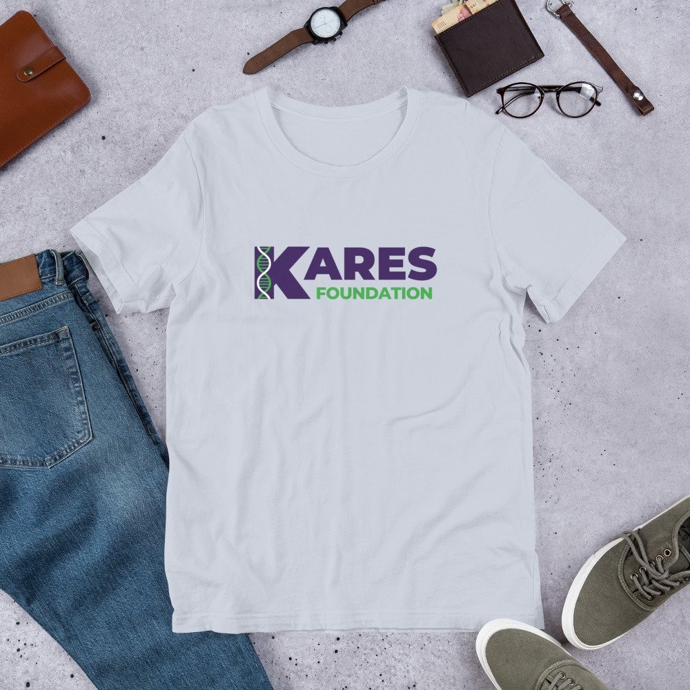 KaresFoundation's tweet photo. Celebrating the launch of our KARES Store! Get your KARES merch today to support KDM5C research &amp; families. 💜 
https://t.co/40l1QzCZq0
.
.
.
#newmerch #nonprofit #dtgprinting #raredisease #genomicresearch #whokares #karesmerch #merchdrop #diability #neurodiversity #kares https://t.co/gvxn9a8VYV