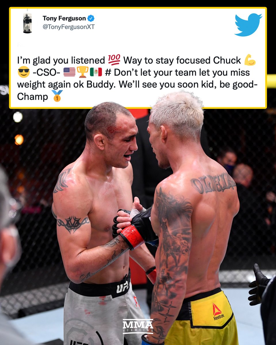 MMAFighting's tweet photo. r e s p e c t 🤝 https://t.co/1MO7flEIbY