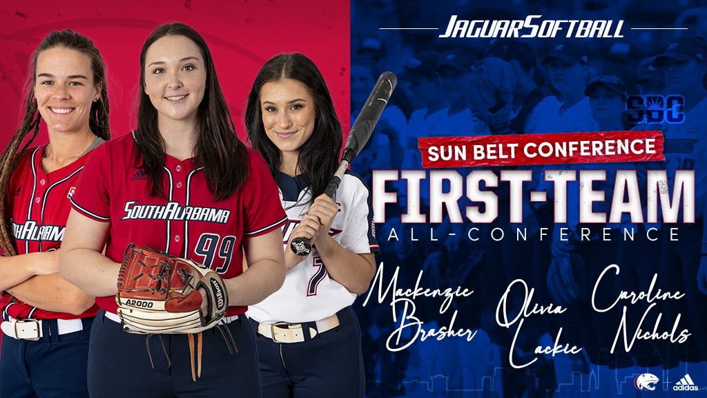 Congrats to @LackieOliva <a href="/mackbrasher/">Mackenzie Brasher</a> <a href="/cnichols003/">caroline nichols</a> on earning First-Team all-<a href="/SunBelt/">Sun Belt</a> honors!!

Full Release ▶️ bit.ly/3944hj8

#AllGasNoBrakes #SunBeltSB