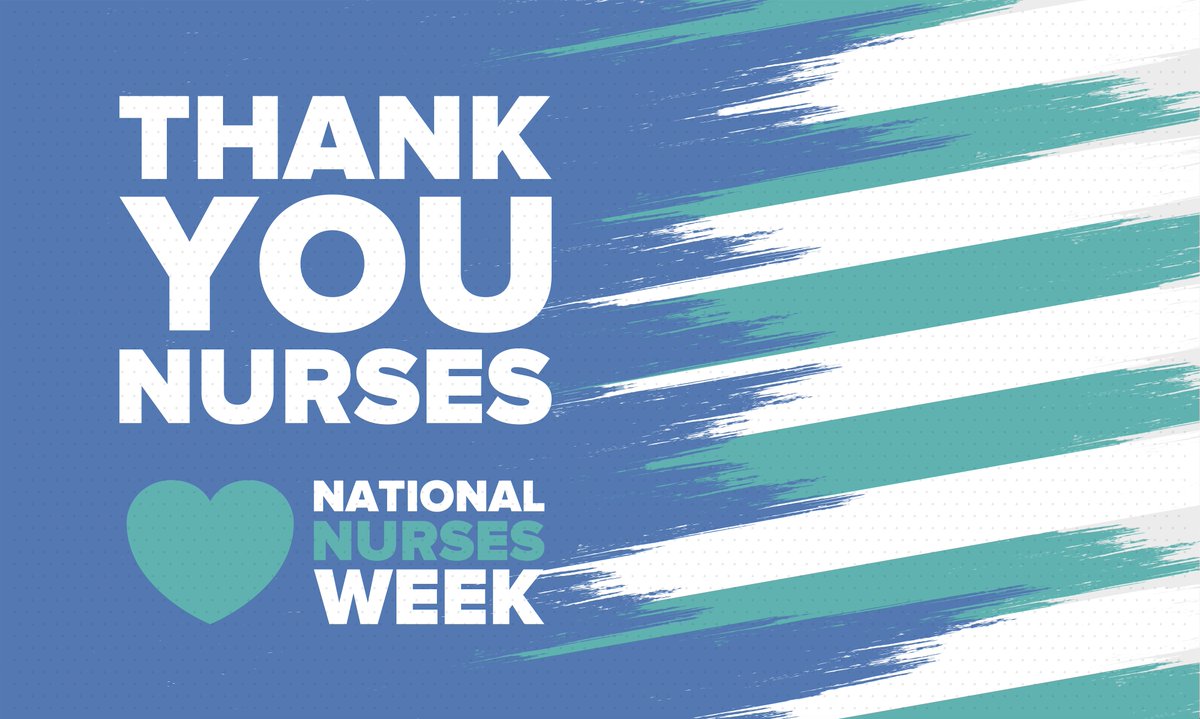 It's National Nurses Week!
This week we honor the strength, dedication and perseverance of nurses in the field.
Thank you for all that you do!