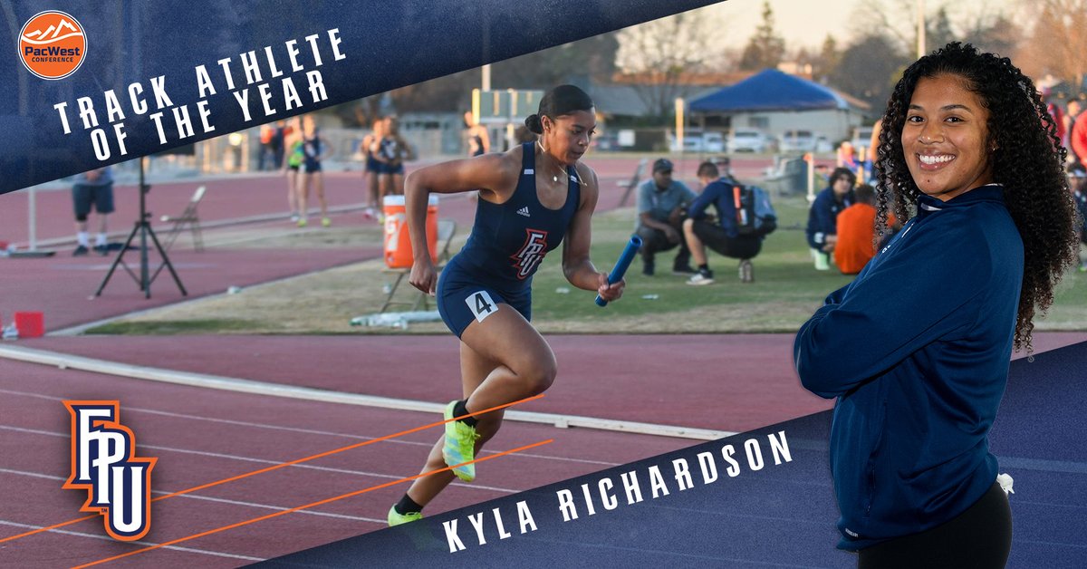 fpusunbirds's tweet photo. 🏃 | Kyla Richardson, Xiamara Young, Bo Olsen and Ray Winter each earned PacWest Conference Track &amp; Field Awards.

More | https://t.co/GNptBKjHcz

#TeamFPU | #BackTheBirds https://t.co/XgZYxyPz1Q