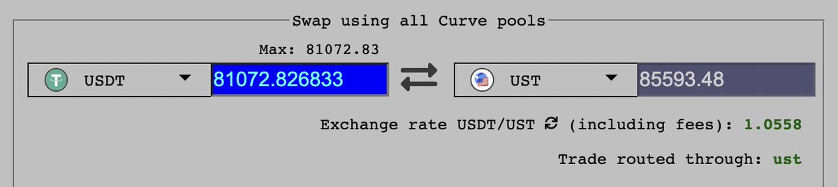 SumoKuji's tweet photo. Doing my part 

$USDT -> The stablecoin of Freedom $UST https://t.co/MQ7EVyaYn8