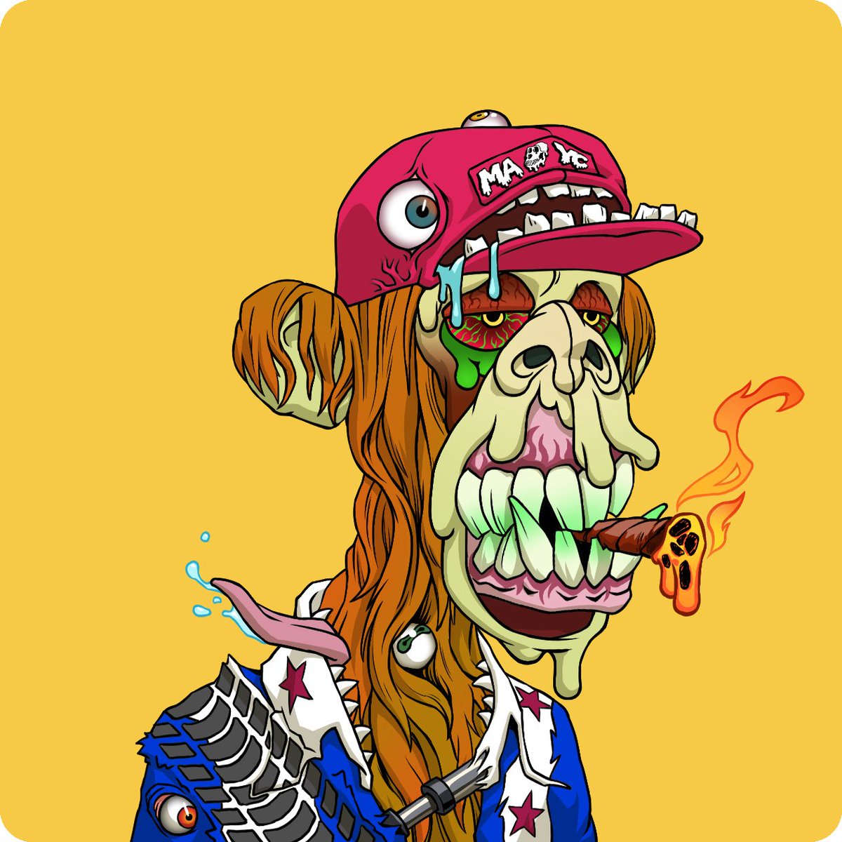 BAYC1K's tweet photo. F it - Mutant Mondays still strong! @BoredApeYC https://t.co/L918wAUrGk